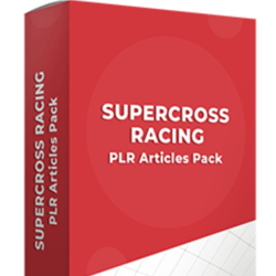 Supercross Racing PLR Articles Pack