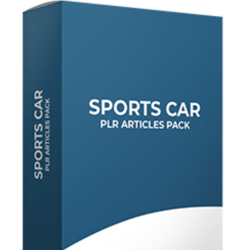 Sports Car PLR Articles Pack