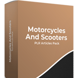 Motorcycles and Scooters PLR Articles Pack