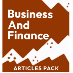 Business And Finance PLR Articles