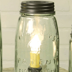 Quart Mason Jar Lamp