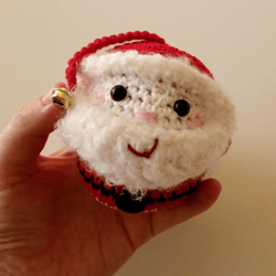 Super Simple Santa Stuffy Crochet pattern, digital file PDF, digital pattern PDF