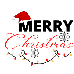Christmas SVG, Christmas Clip Art, Merry Christmas Saying SVG