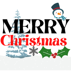 Christmas SVG, Christmas Clip Art, Merry Christmas Saying SVG