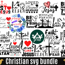 Christian Bundle SVG, Faith Bundle SVG, God svg