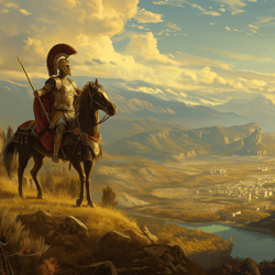 Macedonian Empire Digital Painting Art