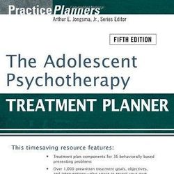 E-BOOK The Adolescent Psychotherapy Treatment Planner Include DSM-5 Update 5th Edition. ebook, e-book