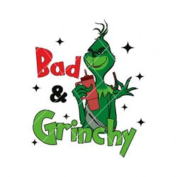 Bad And Grinchy Boojee Stanley SVG Graphic Design File