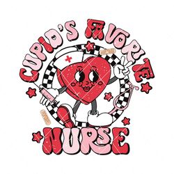 Cupids Favorite Nurse Cute Heart SVG
