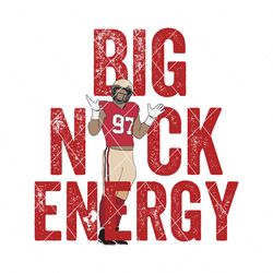 Vintage Nick Bosa Big Nick Energy SVG