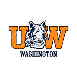 University Of Washington Huskies Football SVG