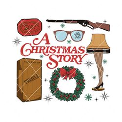 Vintage A Christmas Story SVG
