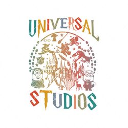 Vintage Disney Universal Studios SVG