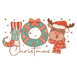 Retro Joy Christmas PNG Sublimation