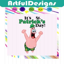 Nickelodeon It's St Patrick's day ,st patrick's day svg, st patrick's day gift, st patrick's day shirt, patricks day gif