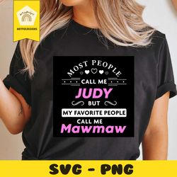 My Favorite People Call Me Mawmaw Svg, Trending Svg, Custom Name Gift, Personalised Gift, Custom Name Svg, Grandma Svg,