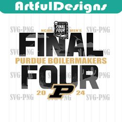 Purdue Boilermakers Final Four 2024 SVG