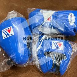 replica winning boxing set | boxing gloves | head guard | groin guard | leather made | all size and color available