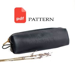 Key case pattern - Download PDF - Leather key case pattern - Leather key case template - Key case