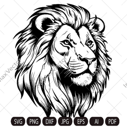 Lion Face svg / Lion Head svg / Lion svg / Lion King svg Lions Mascot svg / Leo svg /Lion Head /Lion Printable / INSTANT