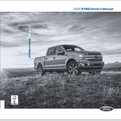 FORD 2020 F-150 Owner's Manual Digital Download Booklet e-book ebook