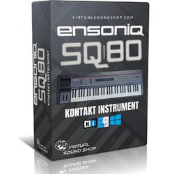Ensoniq SQ-80 Kontakt Library - Virtual Instrument NKI Software