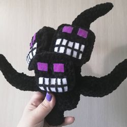 Giant minecraft wither storm plush