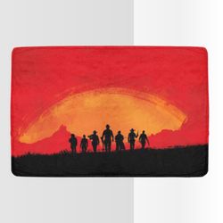 Red Dead Redemption Blanket Lightweight Soft Microfiber Fleece