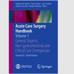 Acute Care Surgery Handbook: Volume 1 General Aspects, Non-gastrointestinal and Critical Care Emergencies eBook PDF
