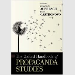 E-Textbook The Oxford Handbook of Propaganda Studies (Oxford Handbooks) by Jonathan Auerbach PDF ebook