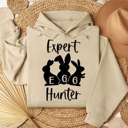 Expert Egg Hunter SVG - Kids Easter PNG