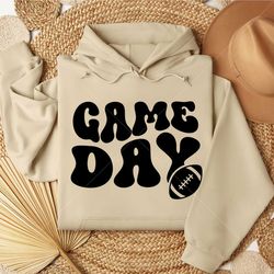 Game Day Football SVG - Football Mom PNG