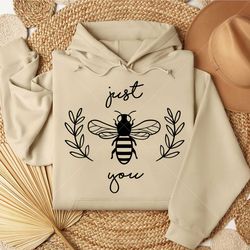 Just Bee You SVG, Bee SVG, Bee Quote SVG