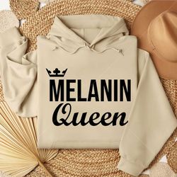 Melanin Queen SVG, Black Women SVG