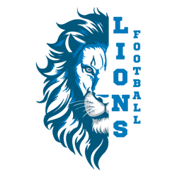 Lions Football Svg Digital Download