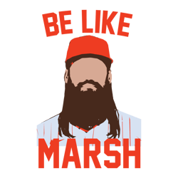 Be Like March Philadelphia Phillies Baseball Svg