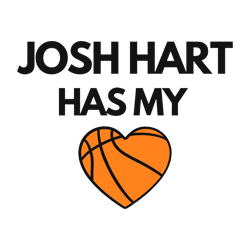 Josh Hart Has My Heart New York Knicks Basketball Svg