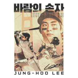 Jung-Hoo Lee Grandson Of The Wind San Francisco Baseball Png