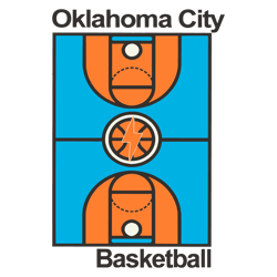 Oklahoma City Basketball NBA Svg Digital Download