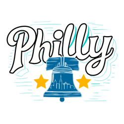 Philly Retro Bell Philadelphia Svg