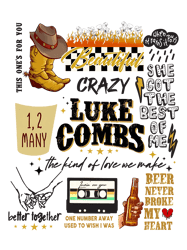 Luke Combs The Kind Of Love We Make PNG