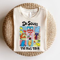 Dr.Suess The Eras Tour PNG | Retro In My Reading Era Tour Png | Read Across America Png | Thing 1 Thing 2 Png | Dr.Suess