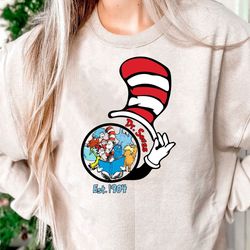 Dr. Suess Est 1904 Svg, Cat In The Hat Svg, Green Eggs and Ham Svg, Thing 1 Thing 2 Svg, Teach Love Inspire Svg, Dr.Sues