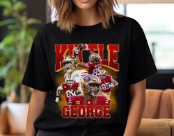 Boxin172George Kittle PNG, Tshirt Design Digital Download, Vintage Bootleg TShirt, DTF Transfer Print, Football Tshirt S