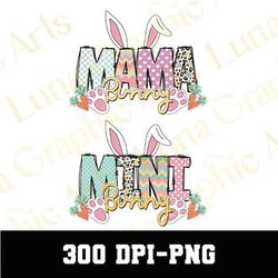 Mama Mimi Easter Png, Mama Easter Png, Mimi Easter Png, Mom And Daughter Easter Png, Easter Png