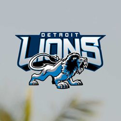 Detroit Lions Retro Football NFL Svg File Digital Download