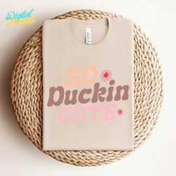 So Duckin Cute Baby PNG Sublimation