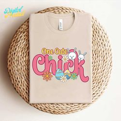 -Retro Cute Chick Easter PNG Sublimation