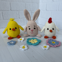Crochet Easter Decorations Pattern, Easter gifts