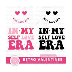 Self love png Retro valentine svg loved mama png heart valentine svg cutting file bundle valentines day downloadable png